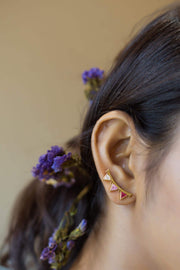 Trillion Crawly Earrings