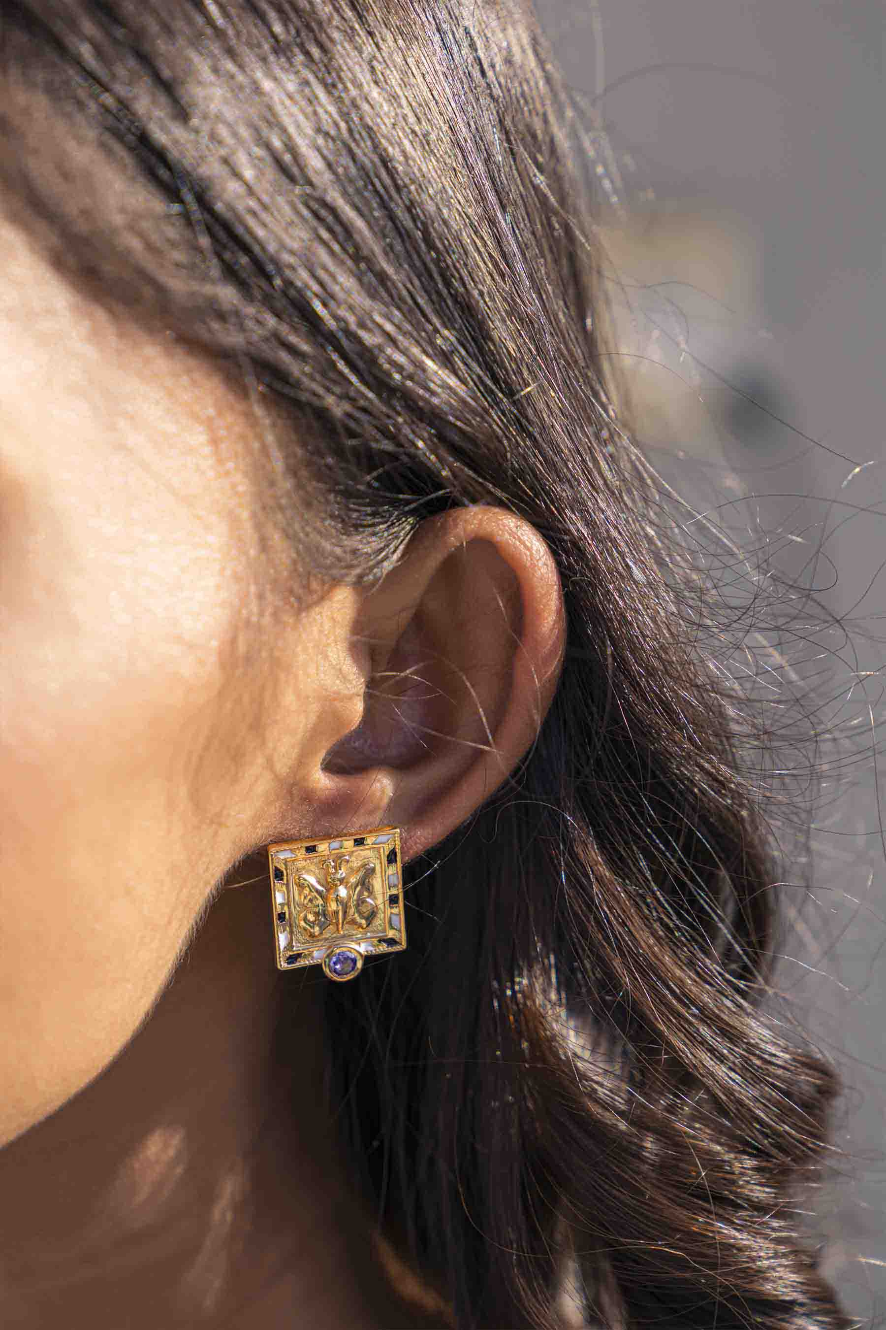 Butterfly Stud Earrings