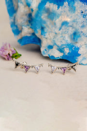 Trillion Crawly Earrings